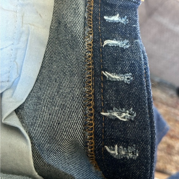 NEW Vintage Levis 501 Dark Wash 13 1993 Valencia St Factory USA 17501-0115 - Picture 7 of 16